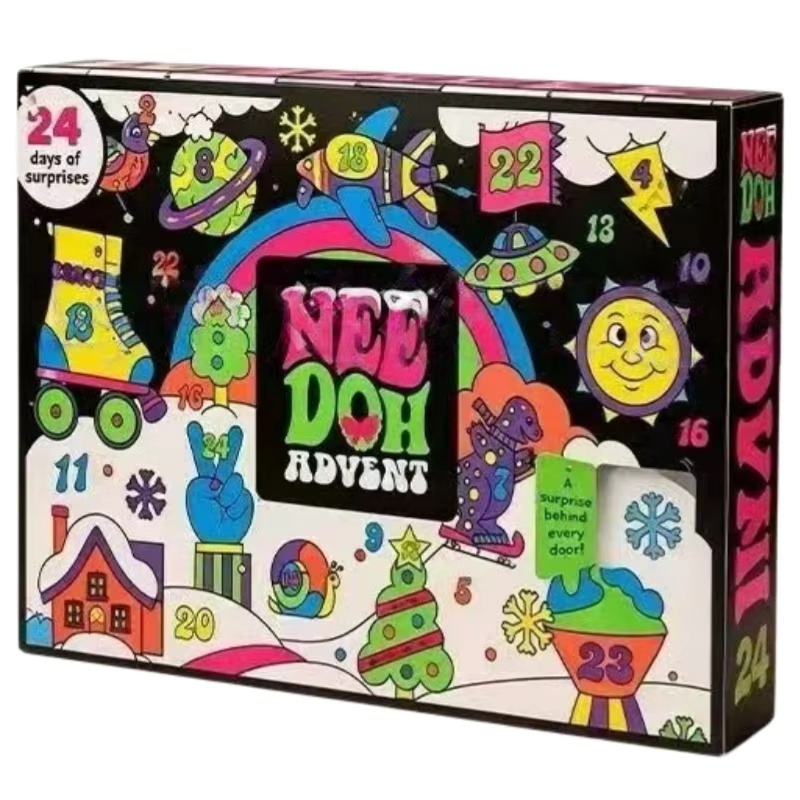 Advent Calendar Gift - 2026 NeeDoh Advent Calendar 3D PVC
