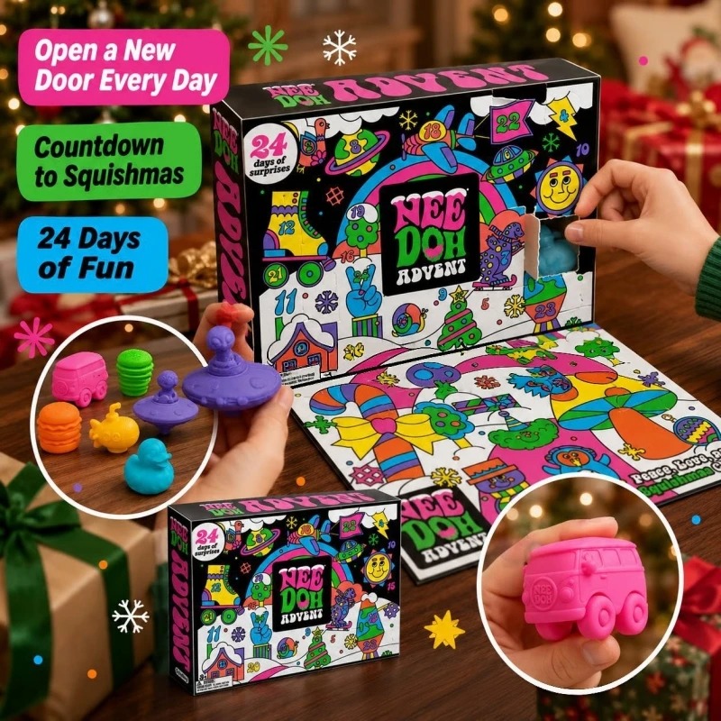 Advent Calendar Gift - Christmas Advent Calendar Gift Box, 24‑Day