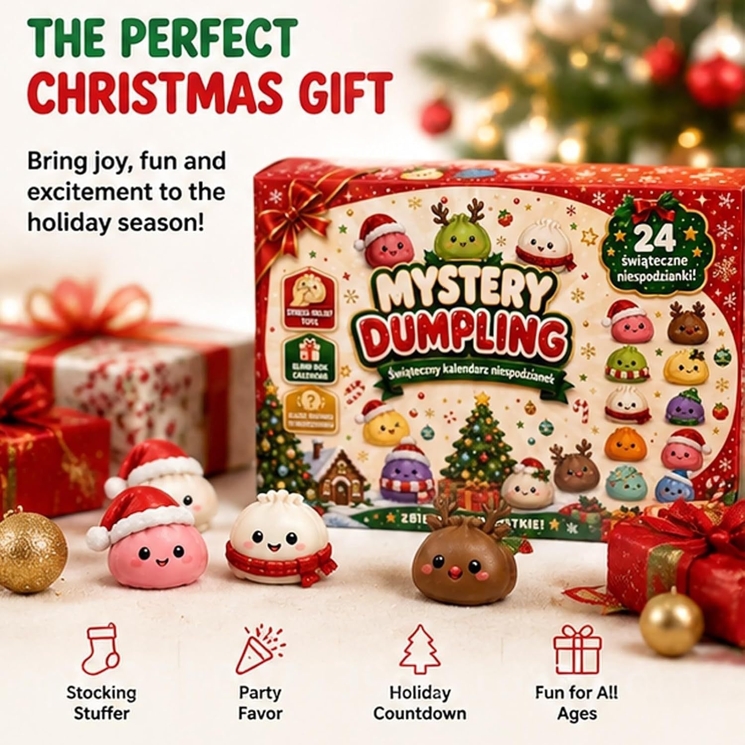 Advent Calendar Gift - 2026 Xmas Surprise Advent Calendar Blind