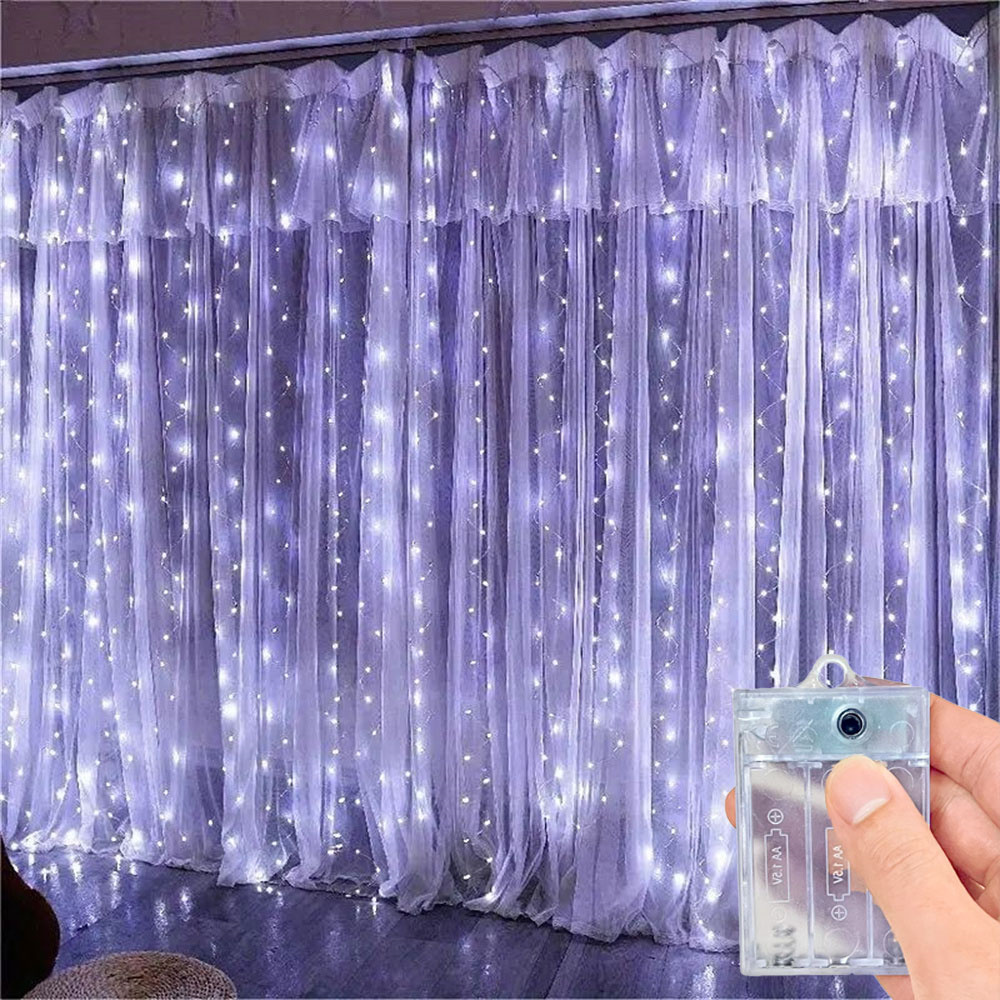 3/6m Curtain LED String Lights - Led Fairy String Lights recension och pris