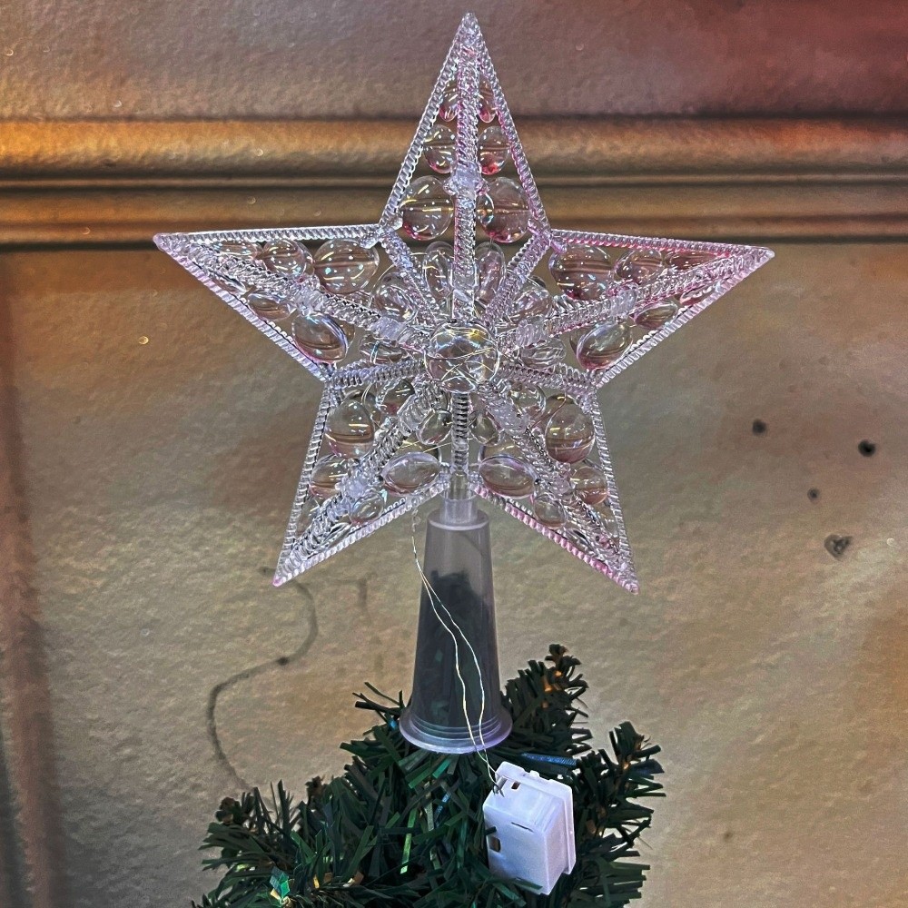 New Lighted Star Christmas Tre - Star Tree Topper recension och pris