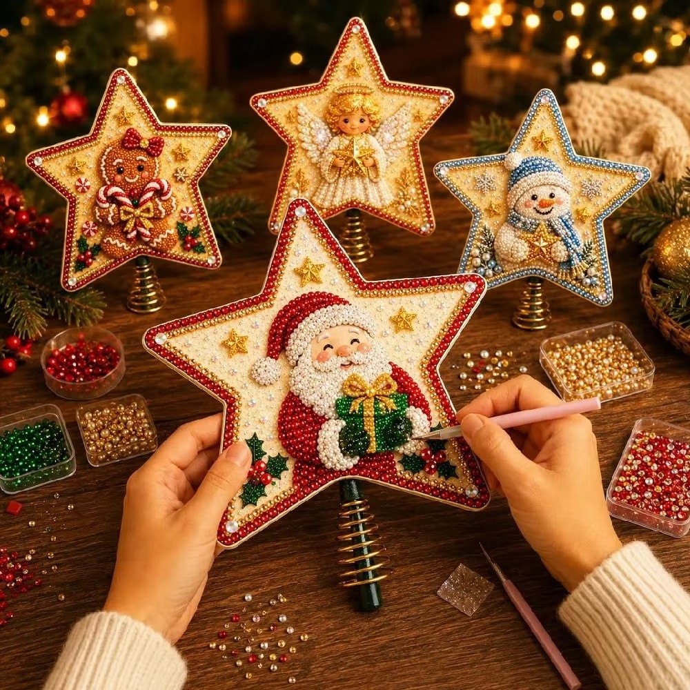 Star Shape Christmas Star Tree - Star Tree Topper recension och pris