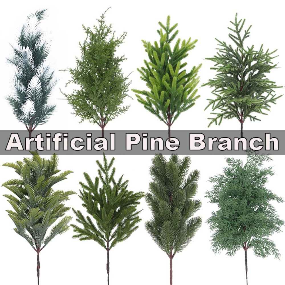 Green Artificial Pine Branch C - Christmas Tree Artificial recension och pris
