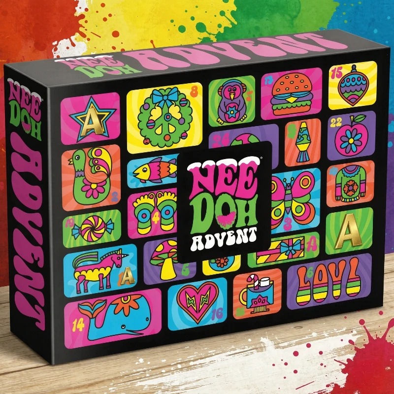 2026 NeeDoh Advent Calendar, 3 - Advent Calendar Gift recension och pris