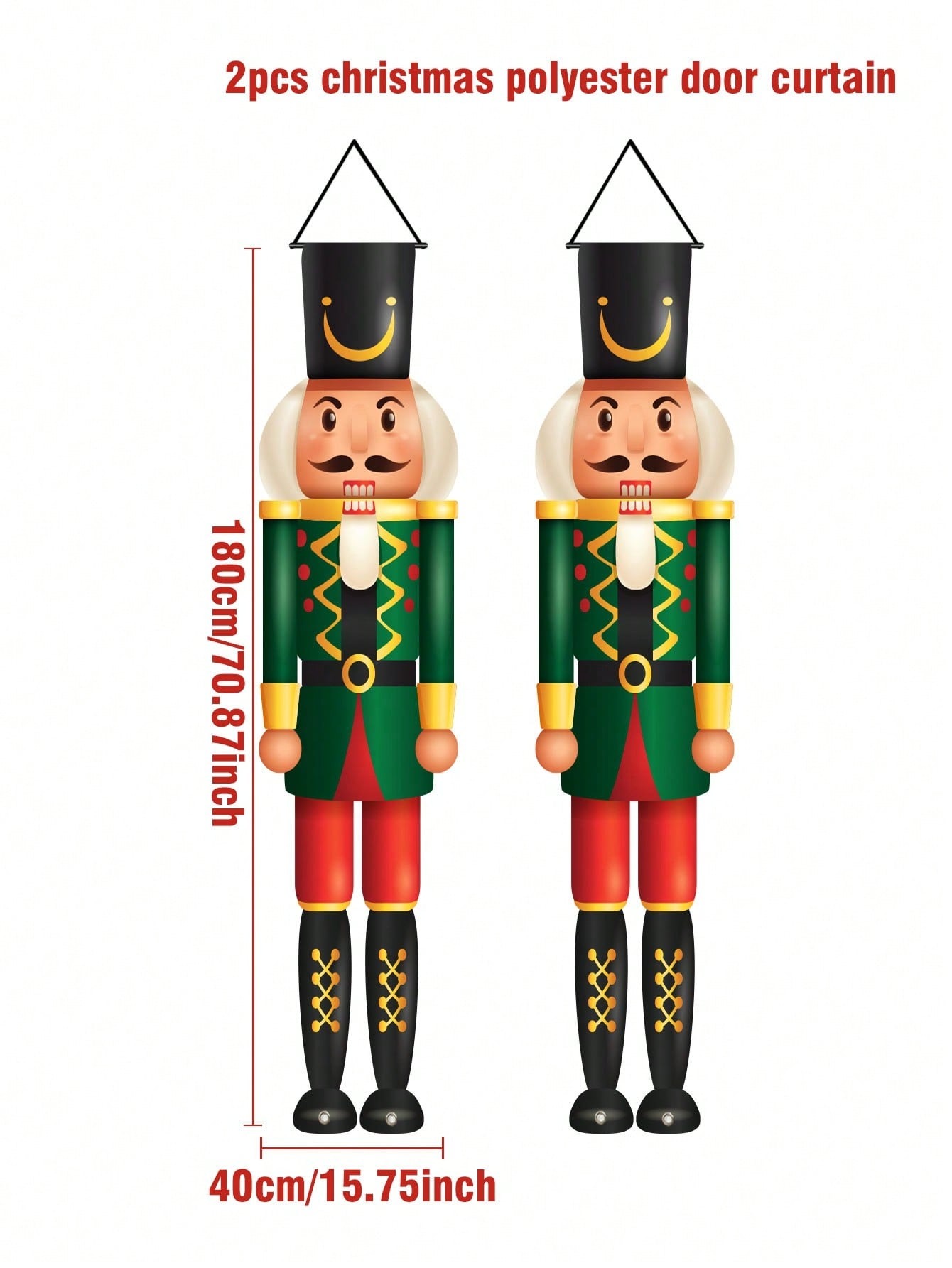 Christmas Porch Banner Nutcrac - Nutcracker Figurine recension och pris