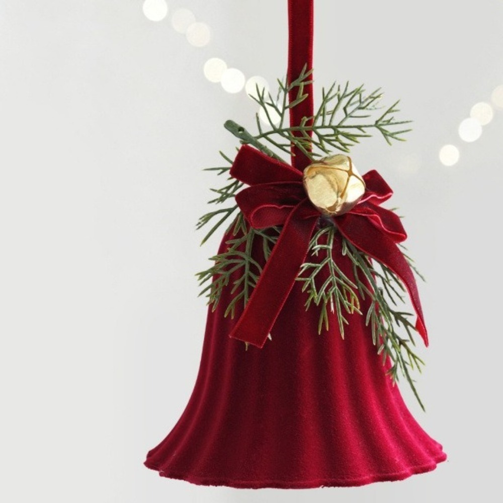 Plastic Red Flocking Christmas - Star Tree Topper recension och pris