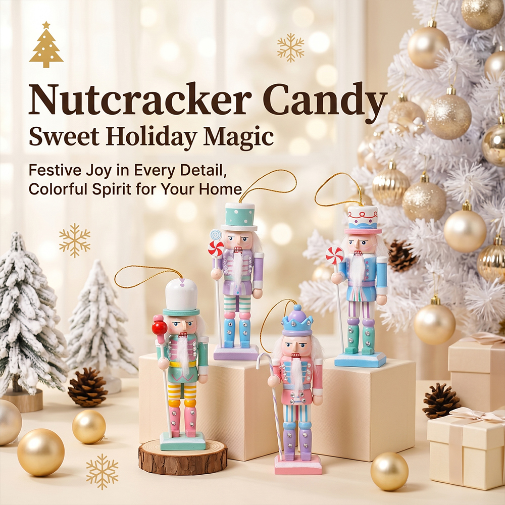 12CM Christmas Nutcracker Sold - Nutcracker Figurine recension och pris
