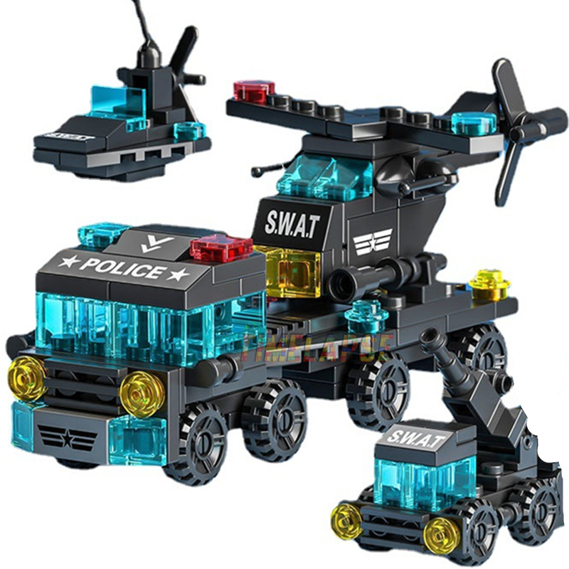 6in1 NEW Special Police Tow Tr - Lego Set Creator recension och pris