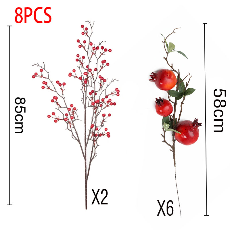 Large Artificial Pomegranate B - Christmas Tree Artificial recension och pris
