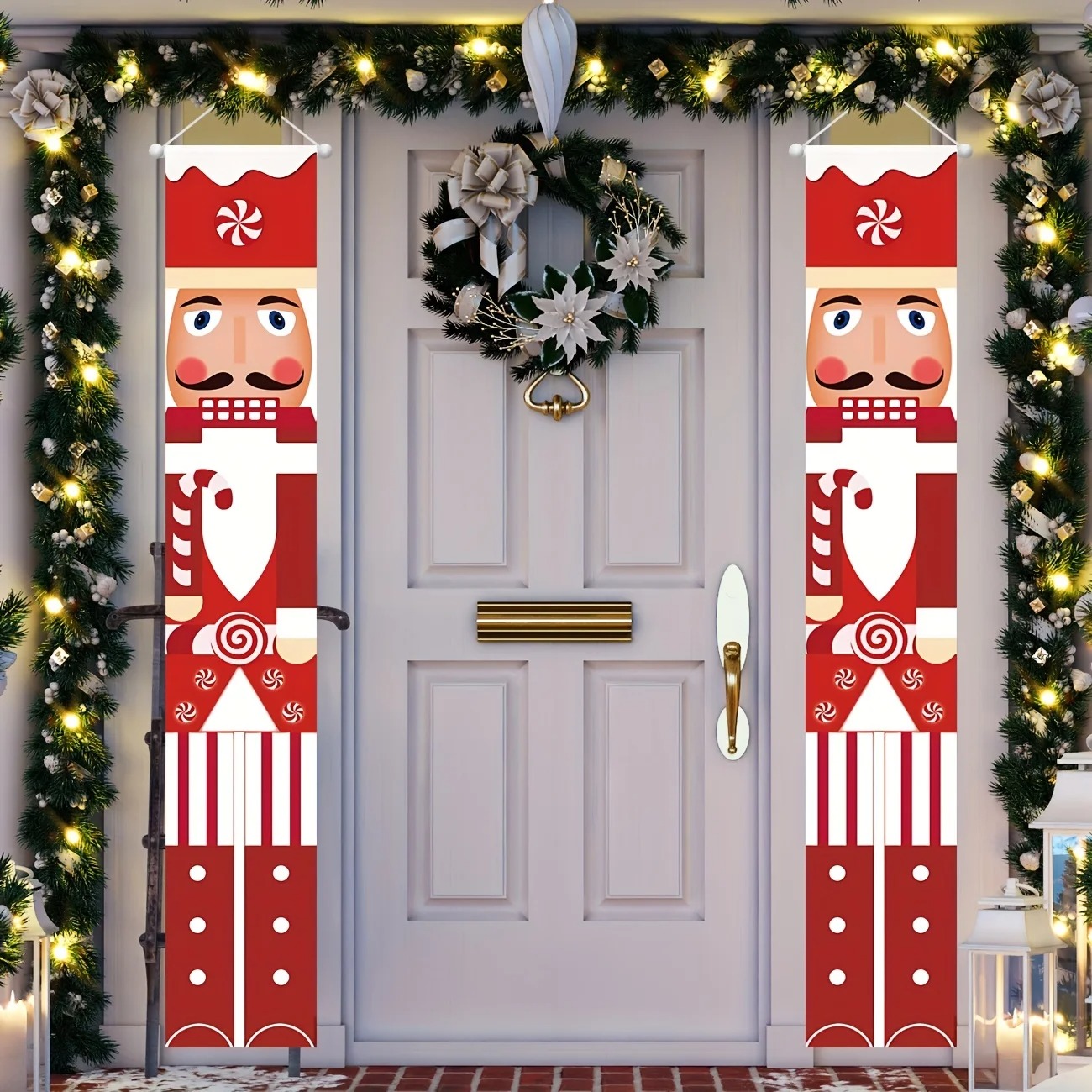 Christmas Banner Set Nutcracke - Nutcracker Figurine recension och pris
