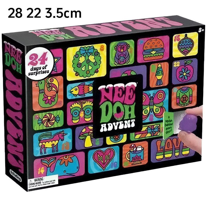 2026 NeeDoh Advent Calendar 24 - Advent Calendar Gift recension och pris